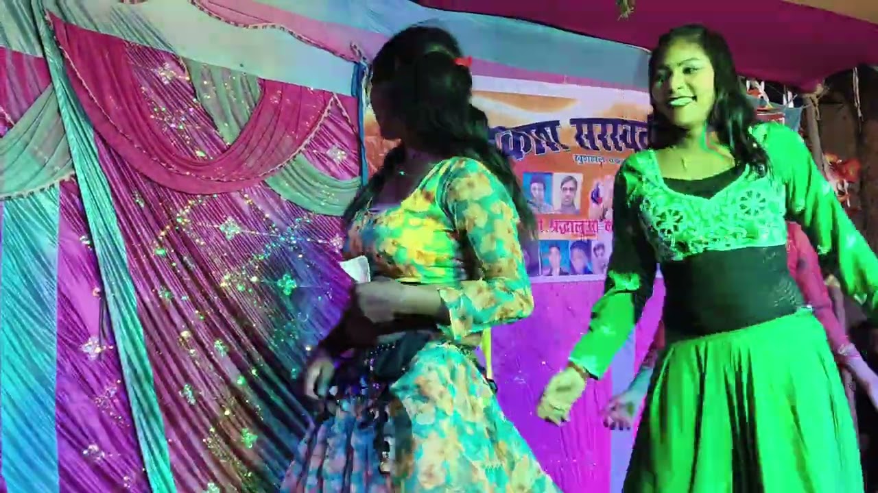 चली शामियाना में  गोली @BalVikashSarswatiPujaSamiti  #arvindakelakallu 