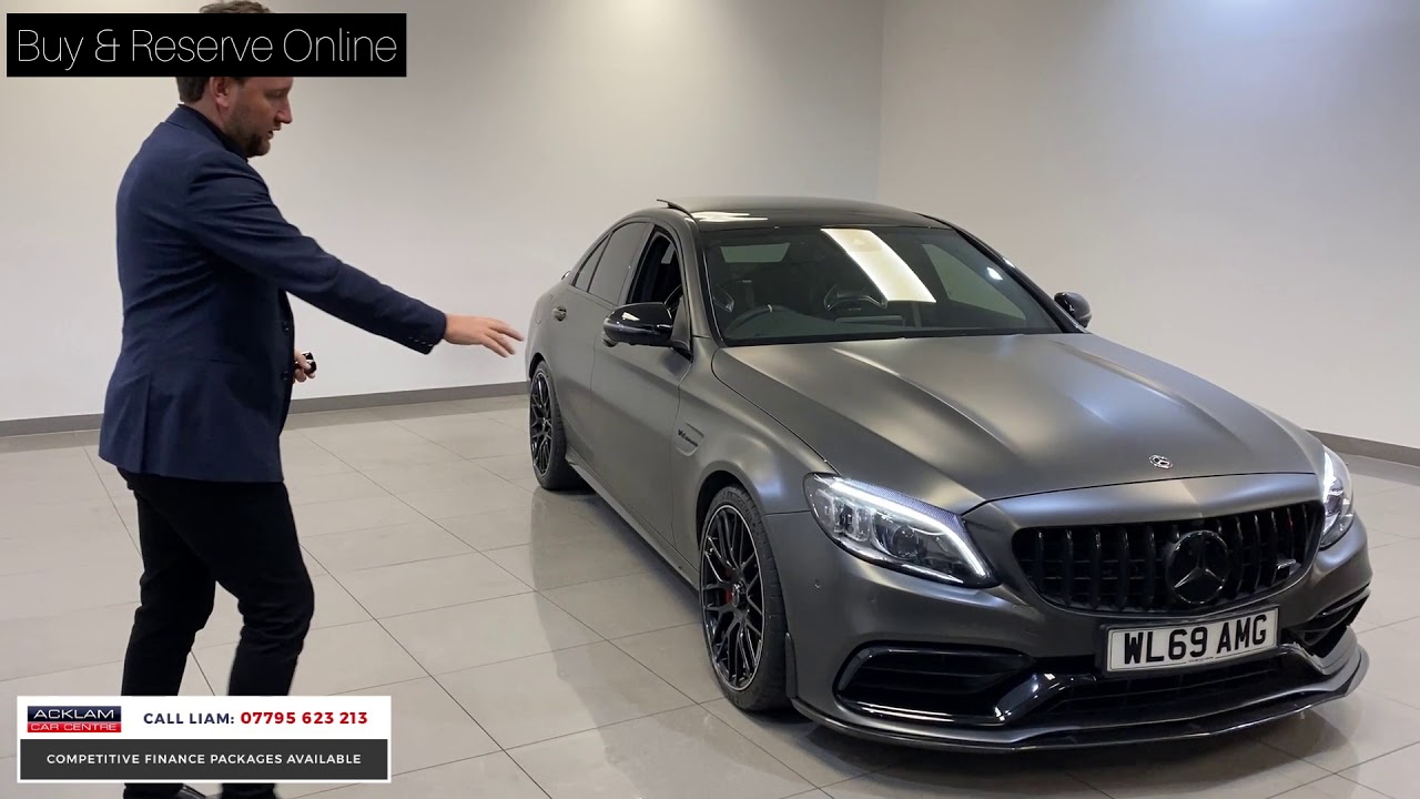 2019 Mercedes AMG 4.0 V8 C63 S Premium Plus