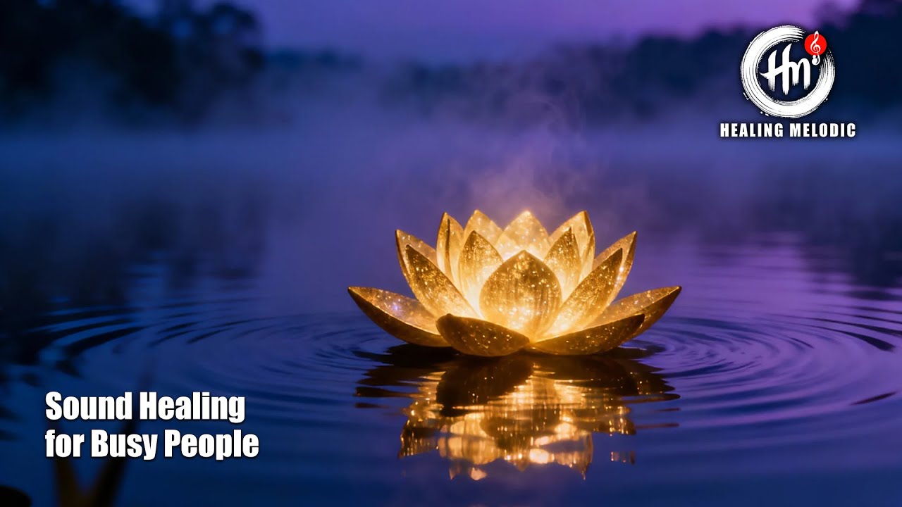 🪷 LOTUS of TRANQUILITY - Sound Healing Melodic | 15 Minutes of Vibrations for Short Contemplation