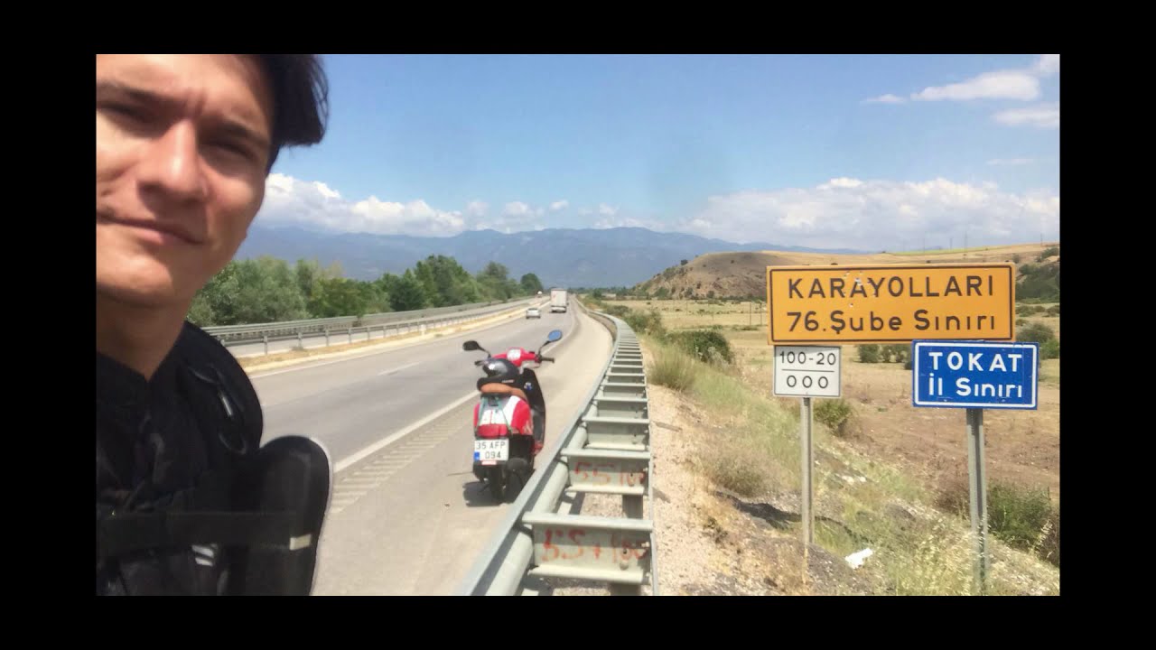 50cc motor ile izmir-erzurum 1600km uzun yol(PART2) MONDİAL REVİVAL50