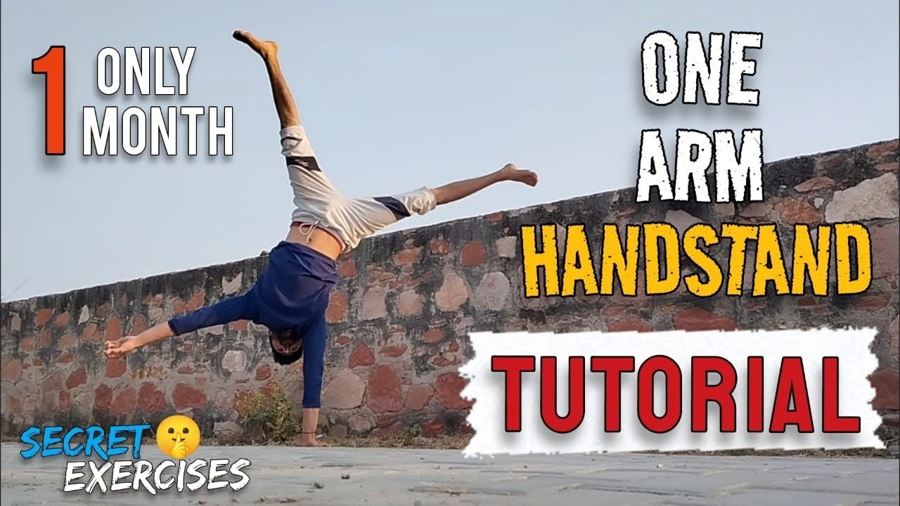 How to One Arm Handstand | One Arm Handstand Tutorial step by step (best exercises)