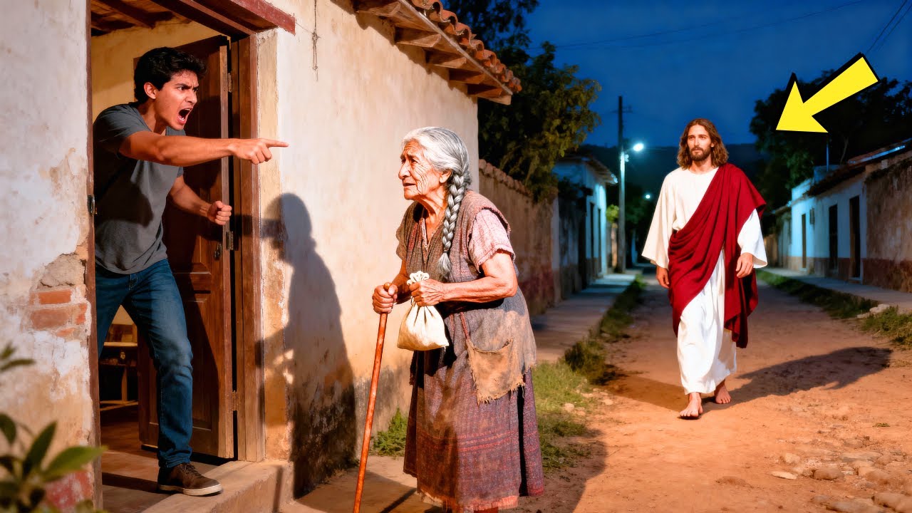 EXPULSÓ A SU MADRE ANCIANA DE CASA... PERO JESÚS LE DIO UNA DURA LECCIÓN Y LA HIZO MILLONARIA