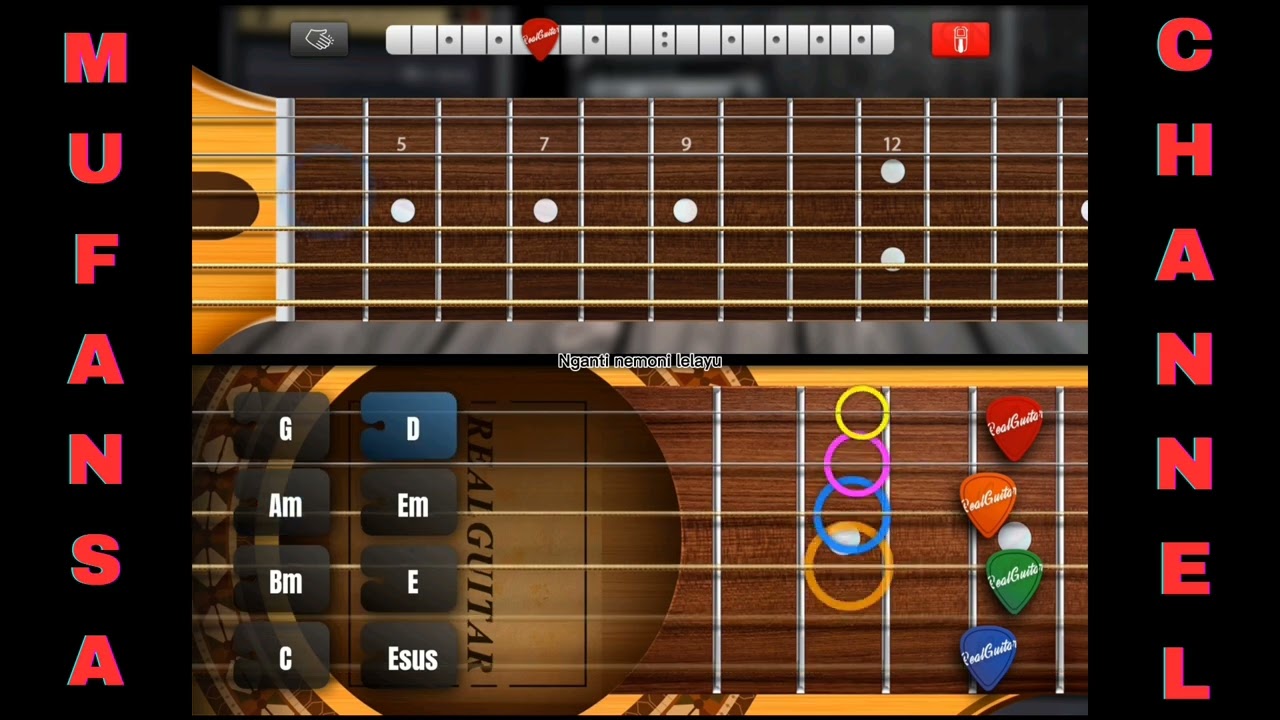 Tunggal Eka Cover Real Guitar