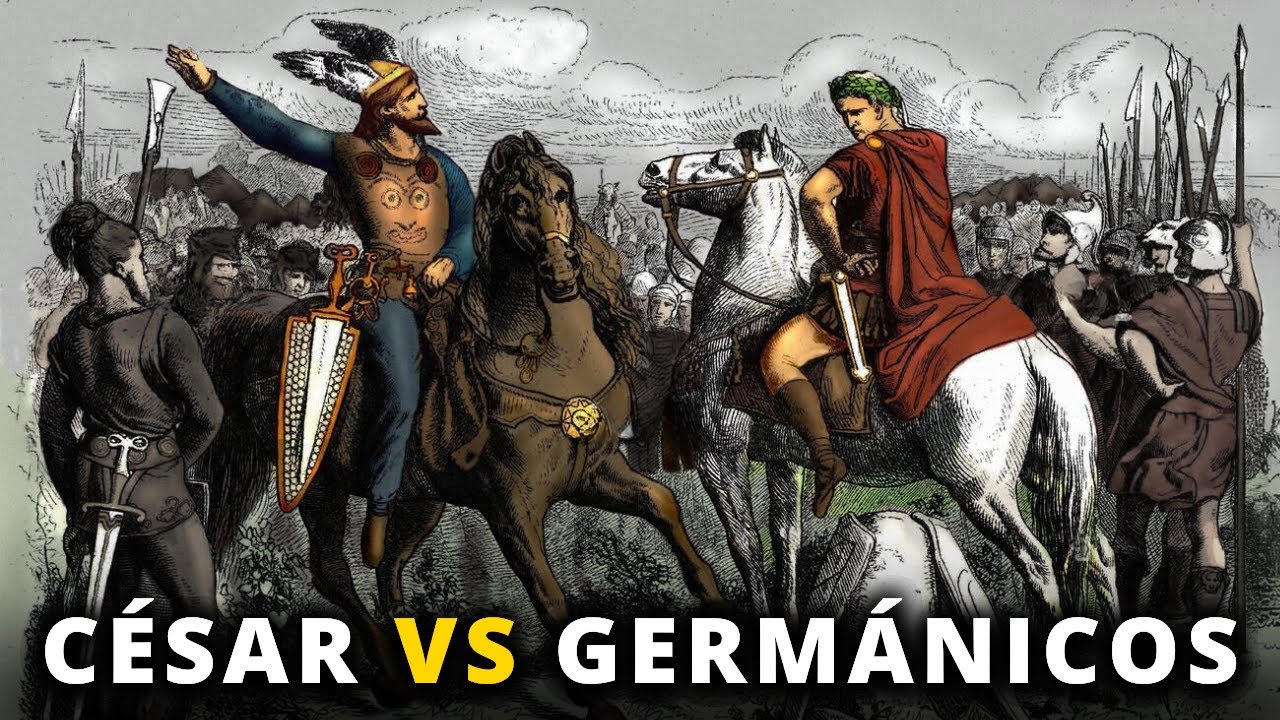 ¿Cómo Fueron los Germanos Derrotados por Julio César? (58 a.C.) - Guerra de las Galias #2