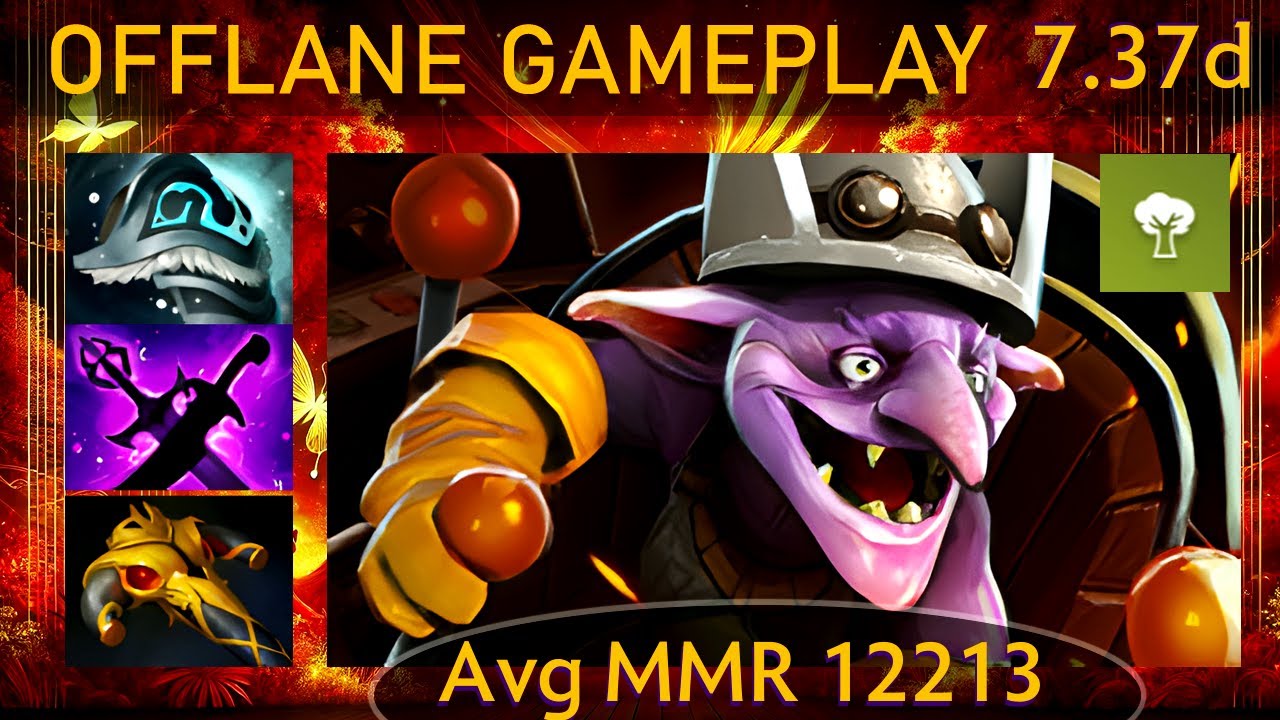 ⭐ 7.37d Timbersaw |K+A-D - 33 KP - 75%| Offlane Gameplay - Dota 2 Top MMR