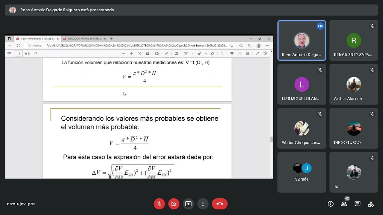 LFIS100 / PROPAGACIÓN DE ERRORES / RENE DELAGDO