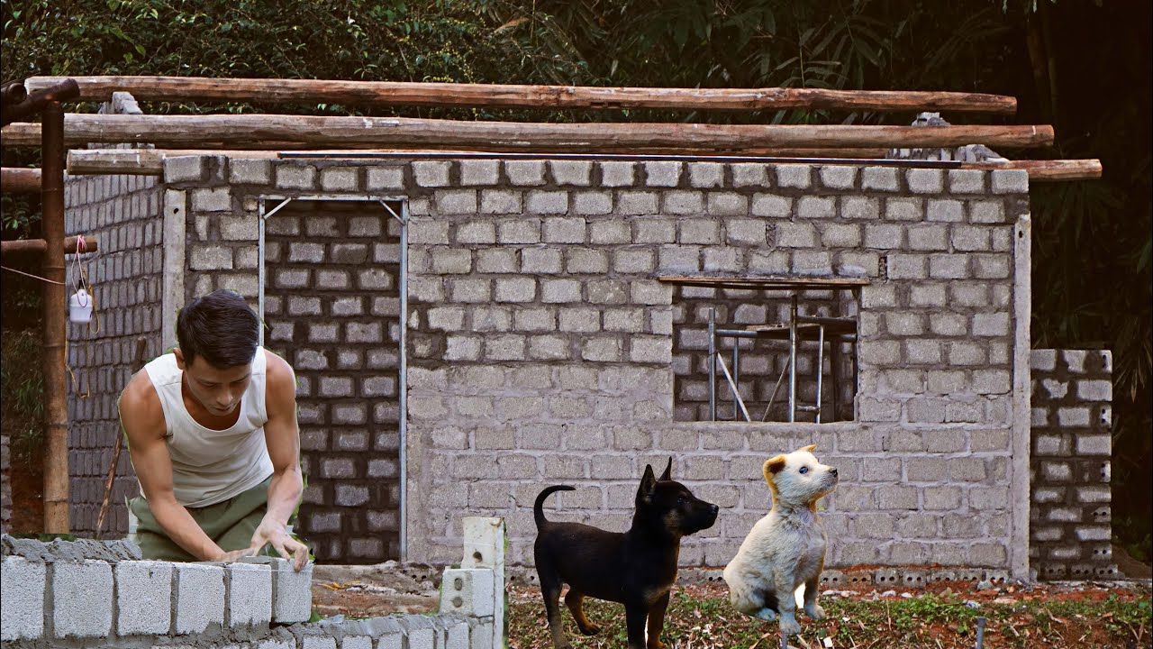 CEO Trieu Phong Leave City to Countryside - Demolished the Old House, Build a new, more solid house.