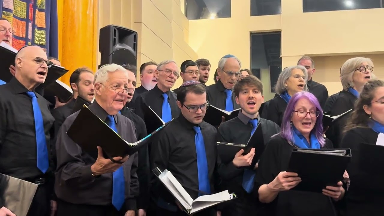 Manhattan Jewish Choir at HIR performs 'Halev Sheli'