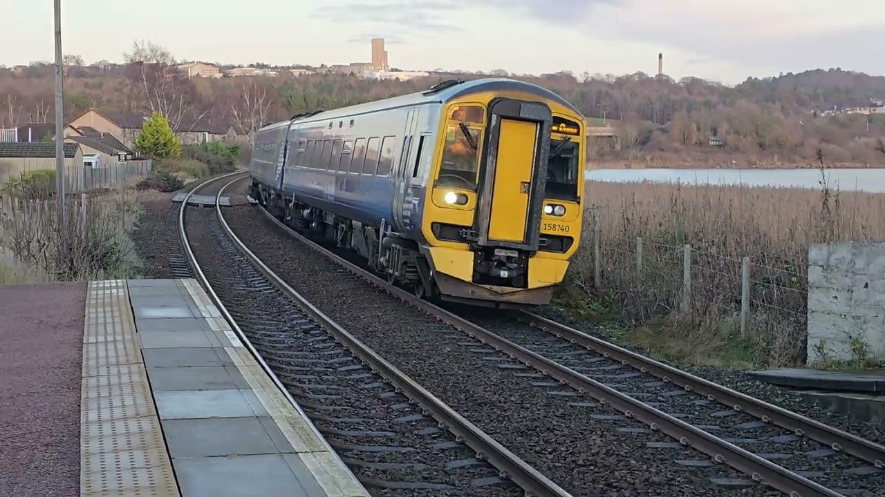 Trainspotting at Invergowrie station 20/12/25