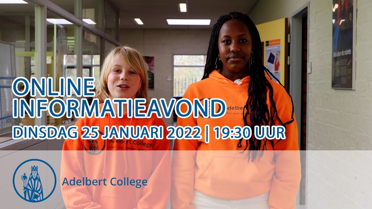 ONLINE INFORMATIEAVOND 2022 | ADELBERT COLLEGE