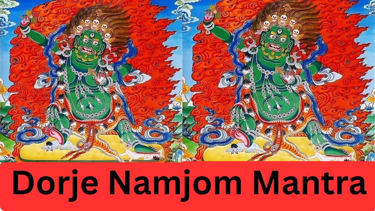 རྡོ་རྗེ་རྣམ་འཇོམས་མའི་སྔགས། | Dorje Namjom Mantra｜Vajra Armor Mantra Protection Purification Healing