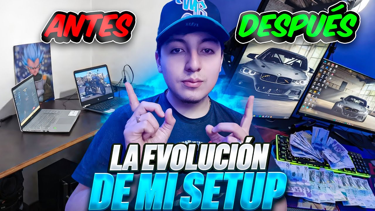 ESTA FUE LA EVOLUCIÓN DE MI SET-UP DE MAS DE $5.000 😯🔥