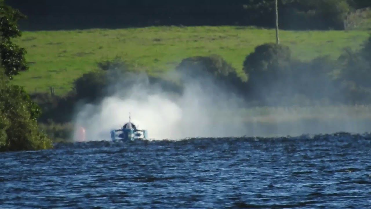 Bluebird K7 completing her First return journey in Loch Fad 08.08.2018