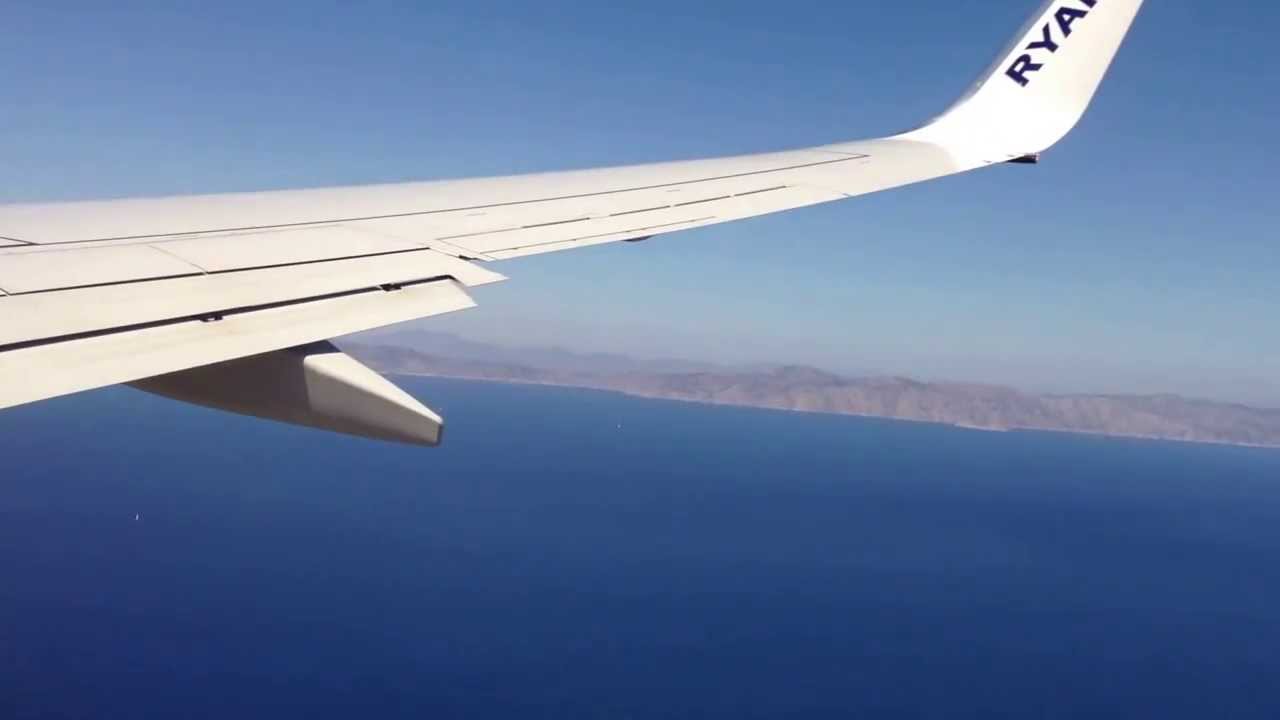 Ryanair Boeing 737-800 - Landing - Rhodes Diagoras Airport - RHO