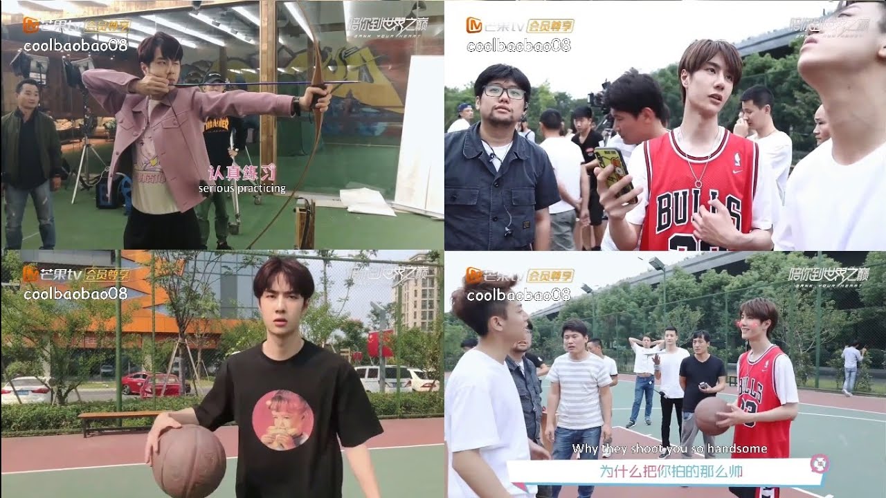 ENG SUB Gank Your Heart Sports Basketball Archery Cast Interview Behind The Scenes BTS | Wang Yibo