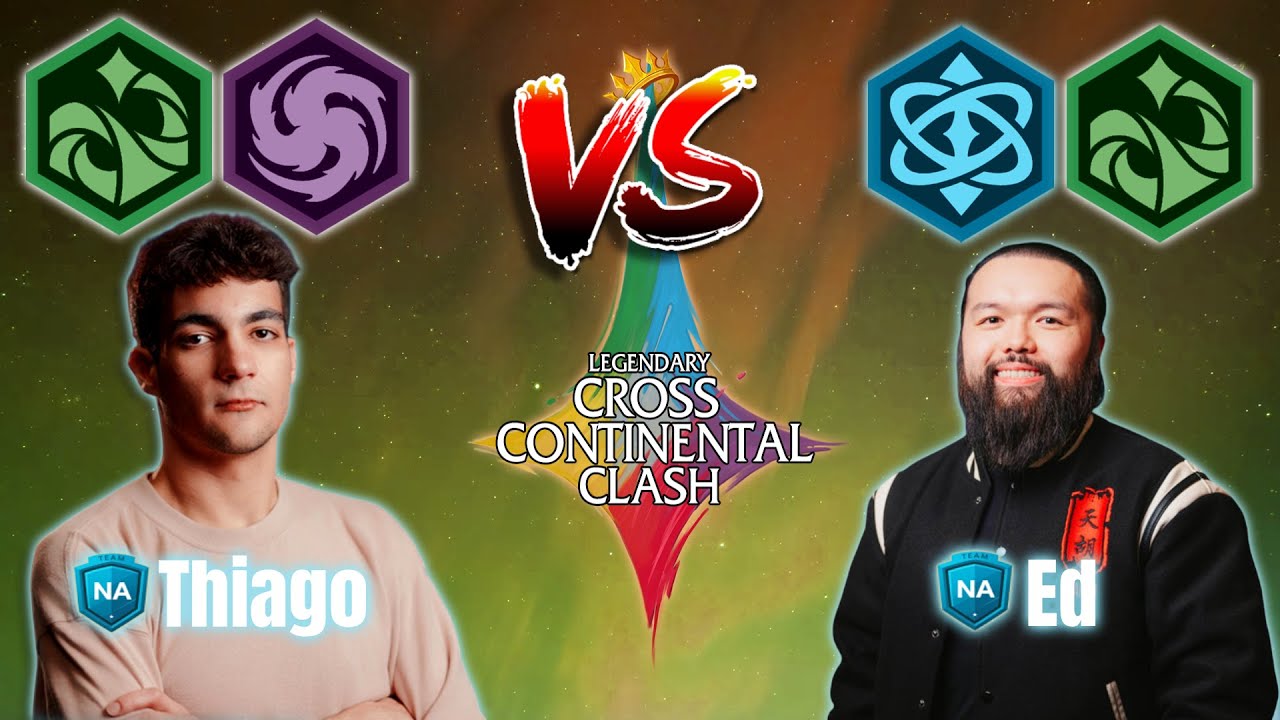 Disney Lorcana LCCC: 3-й раунд, Тиаго (EmeraldAmethyst) против Эда (SapphireEmerald)