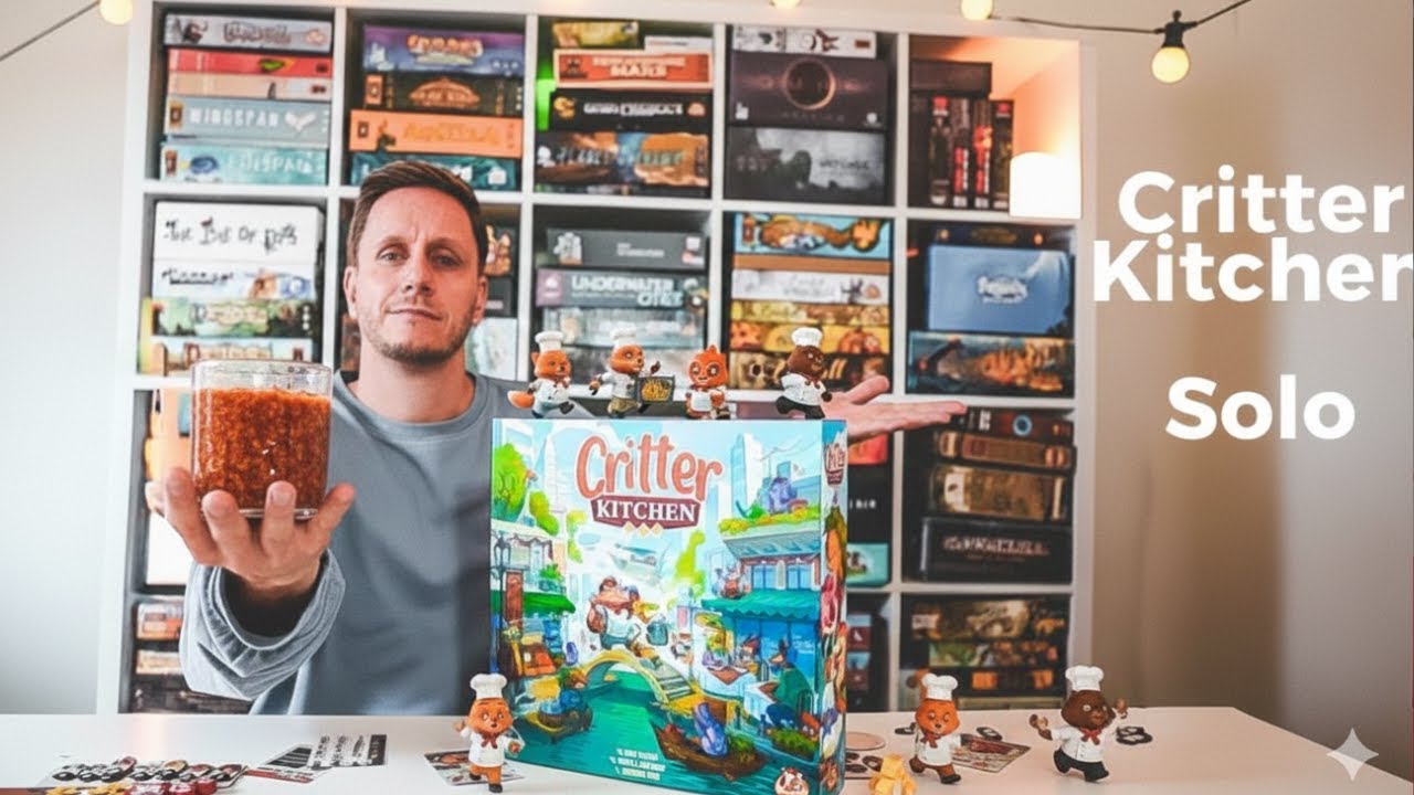 Is Critter Kitchen een solo must-have? Solo playthrough & uitleg