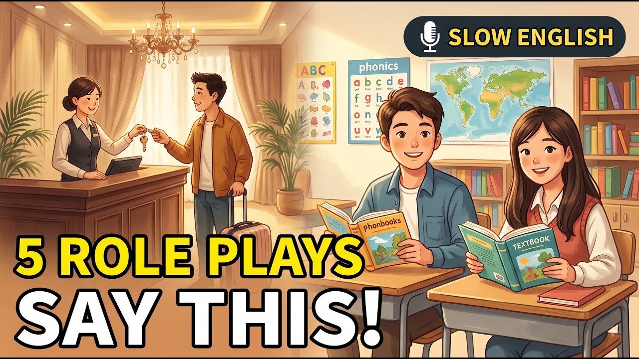 Kids English Speaking Practice 🇺🇸 | Real Life Scenes Made Easy