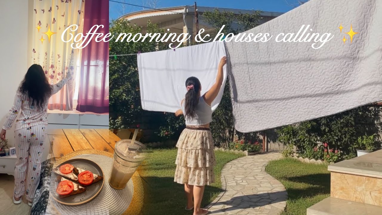 The Art of cozy living in the countryside | coffee morning & House cleaning✨