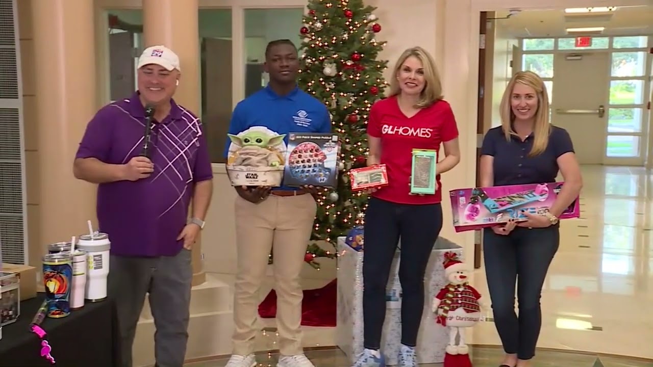 WFLX 12 15 22 GL Homes   Teen Toy Drive 7am   9am