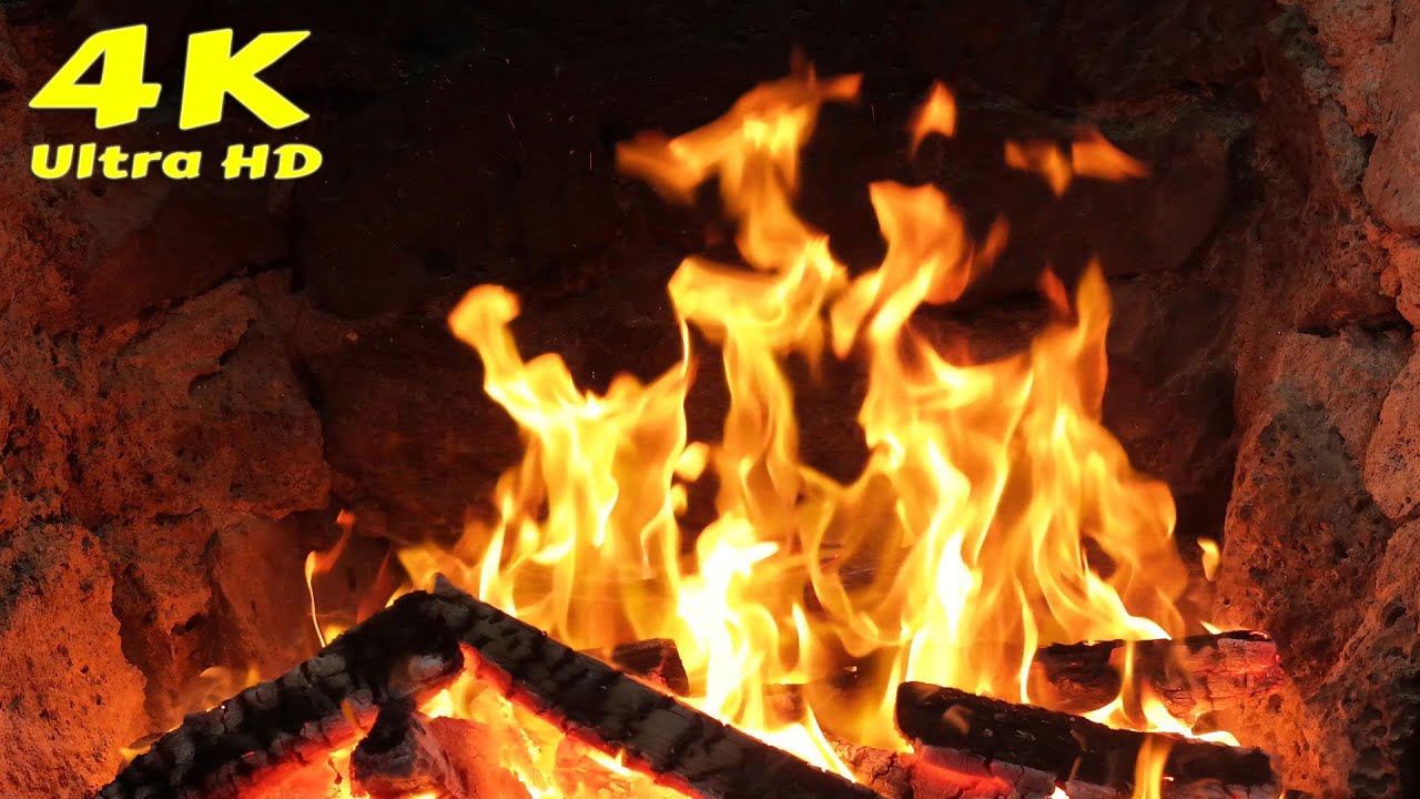 🔥 Cabin in the woods sleep sounds. snow storm sleep sounds fireplace. Cozy summer fireplace ambience