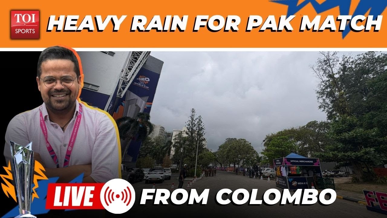 LIVE from Colombo: Bad weather forecast for Pakistan match | What it means