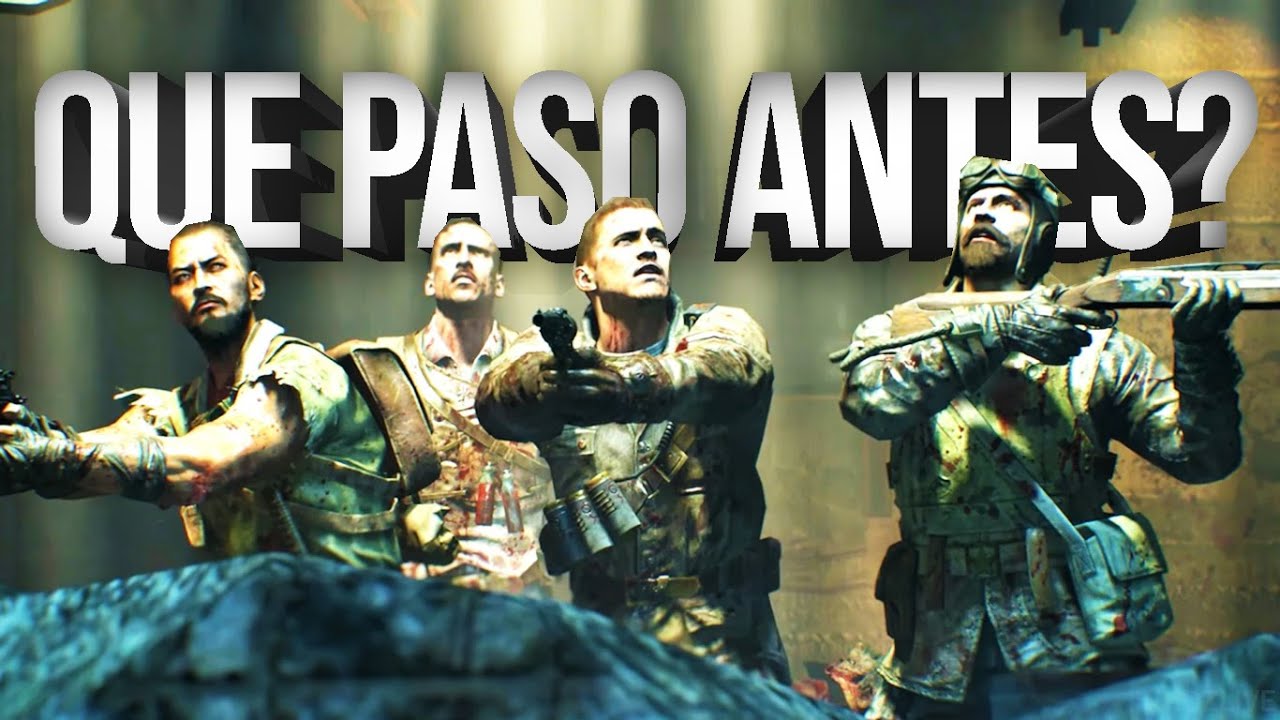 ¿Que PASO ANTES del INTRO de ORIGINS? | DE DONDE SALIERON LOS PRIMIS? | COD ZOMBIES