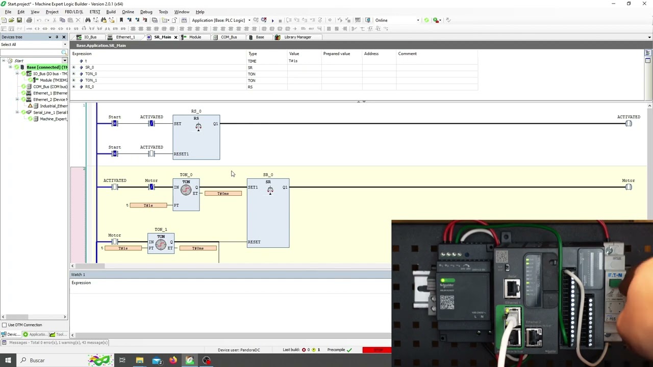 Modicon M251 I/O Demo