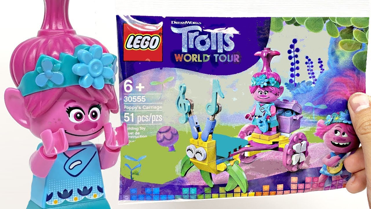 LEGO Trolls Poppy's Carriage review! 2020 set 30555!