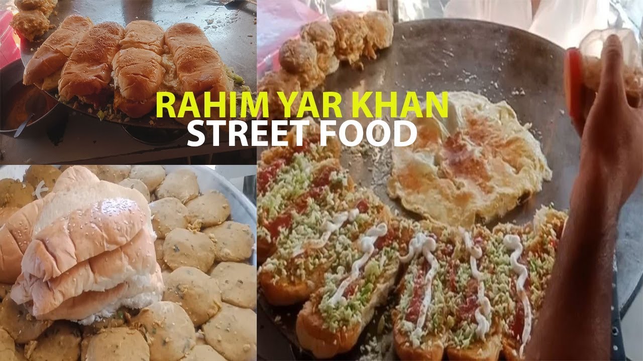 Rahim yar Khan Street Food | Tasty Burgor chicken and egg burgor| GM Discoveries by Ghulam Madni