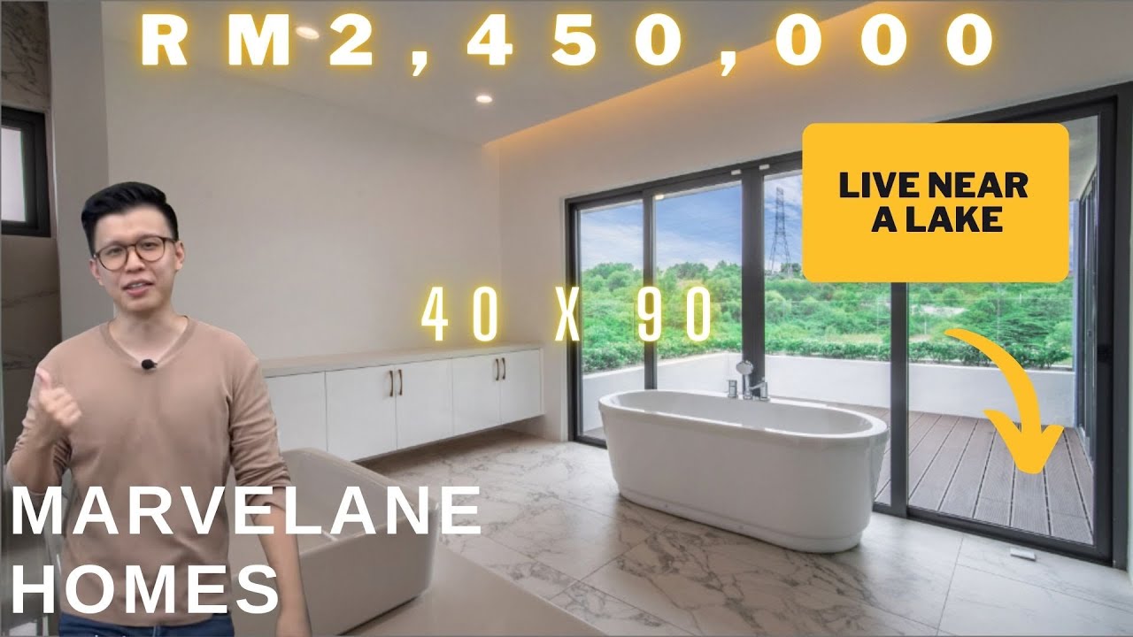 FOR SALE: Marvelane Home [SEMI D], Putra Heights | 40 X 90 | BU: 5,000 SQFT | Live Near A Lake