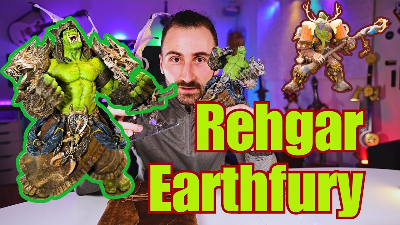 Rehgar Earthfury Full Lore and Statue review - World of Warcraft / Lucian Lungu