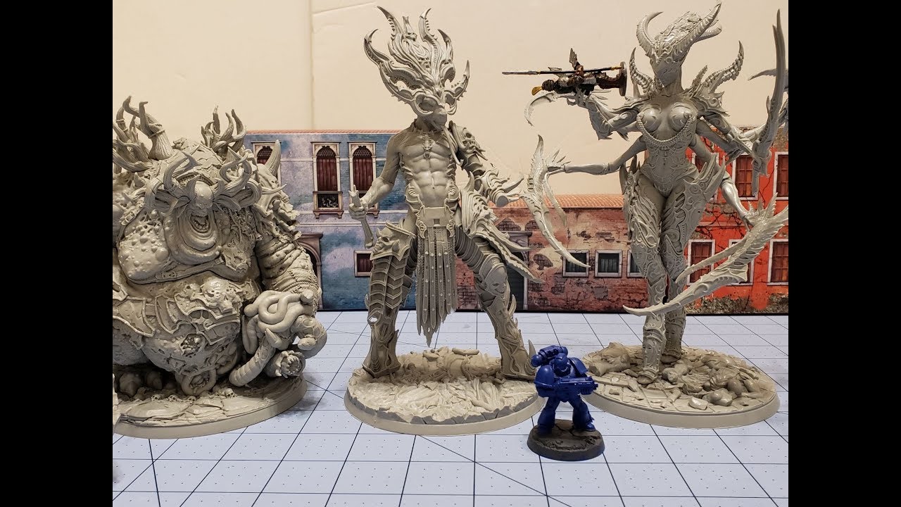 Creature Caster: King of Ecstasy unboxed and built up enough to paint!