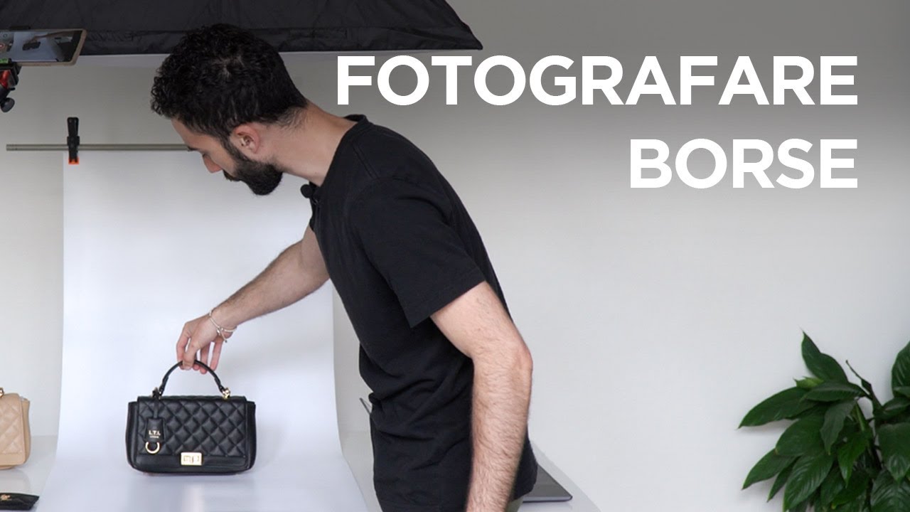 FOTOGRAFARE BORSE E PORTAFOGLI per l'e-commerce