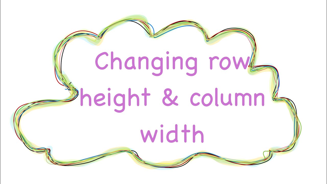 Change Row Height & Column Width in OpenOffice Writer Table | Class 5 | @TechTuitionsByRohit