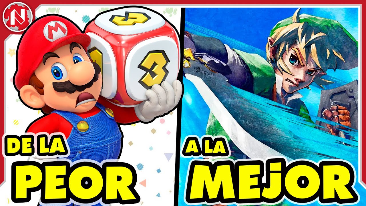 De la PEOR a la MEJOR: Todas las SAGAS de Nintendo
