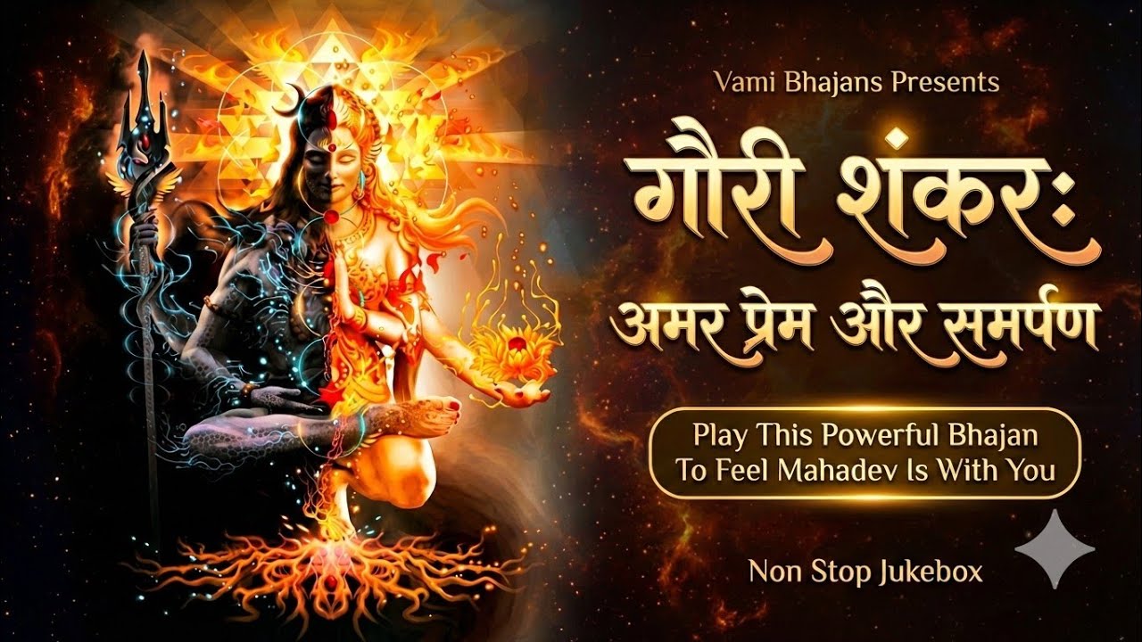🔱 गौरी शंकर: अमर प्रेम और समर्पण | Feel Mahadev Is With You | Powerful Shiv Parvati Bhajan