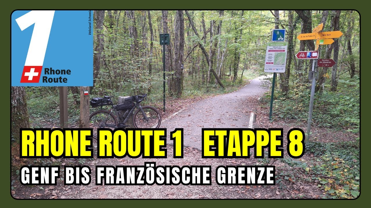 Rhone Route 1 Teil 8 Genf nach französischer Grenze | Gravel Bike Tour | Outlander Ventures