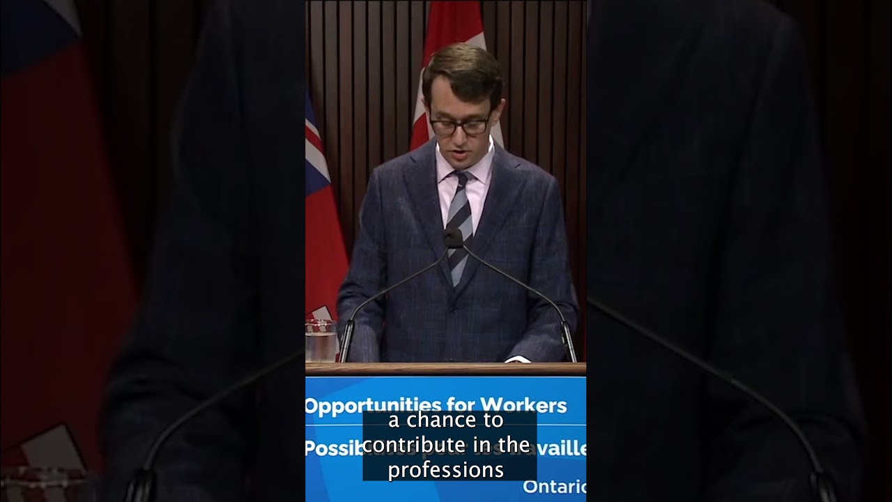 Ontario Hopes To Ease Labour Shortage With New Law Aimed At Helping Immigrant Workers