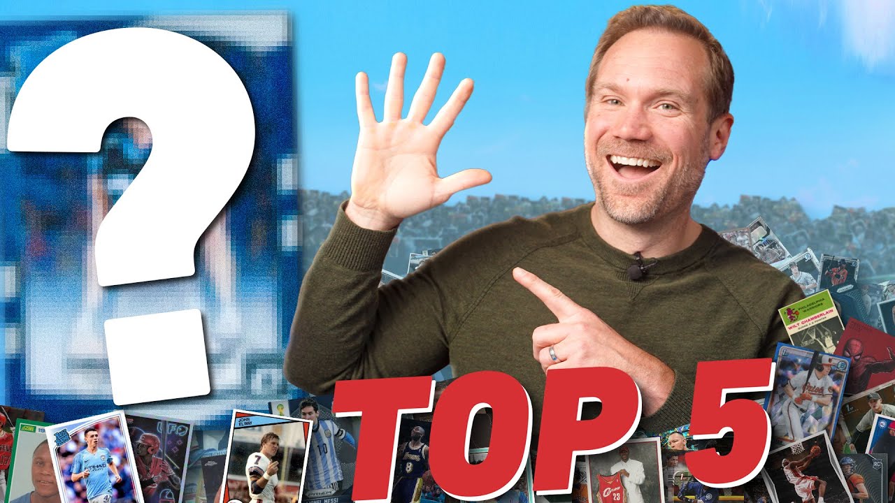 TOP 5 HOTTEST SPORTS CARDS!! 📈