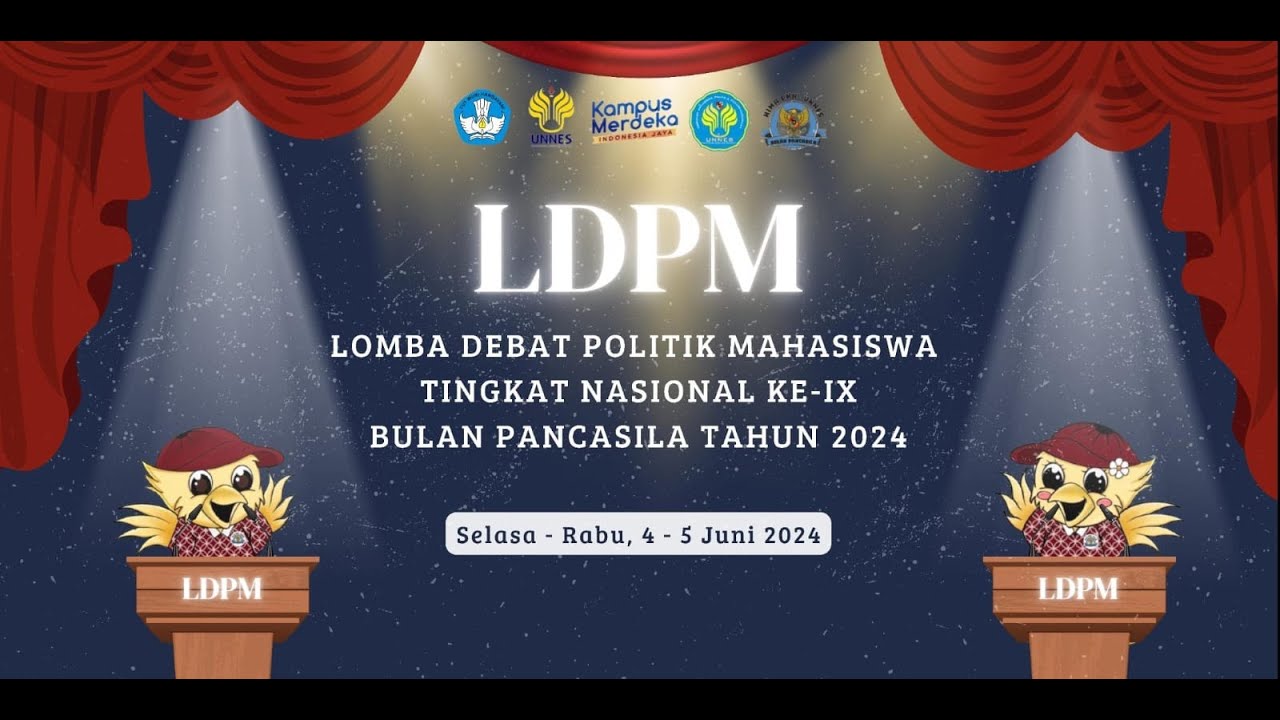 Grand Final Lomba Debat Politik Mahasiswa Tingkat Nasional ke-IX