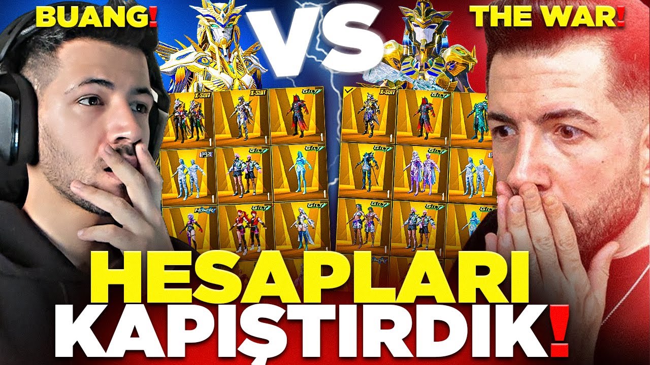 BUANG İLE HESAPLARIMIZI KAPIŞTIRDIK! - Pubg Mobile