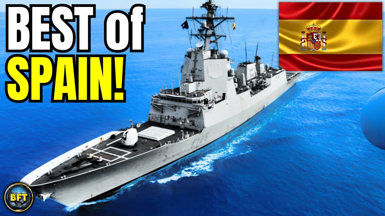 Top 10 Most Powerful Warships in the Spanish Navy!