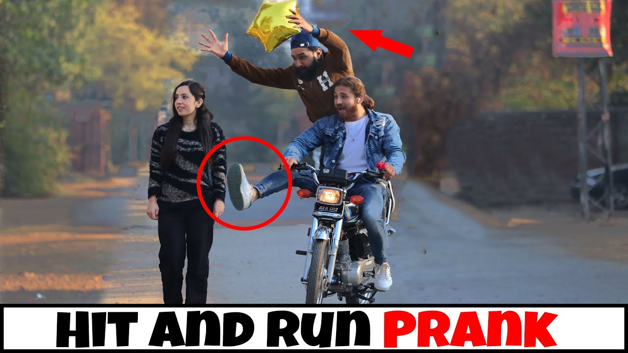 Hit And Run Prank Part 14 || Epic Reactions 😂👌😍