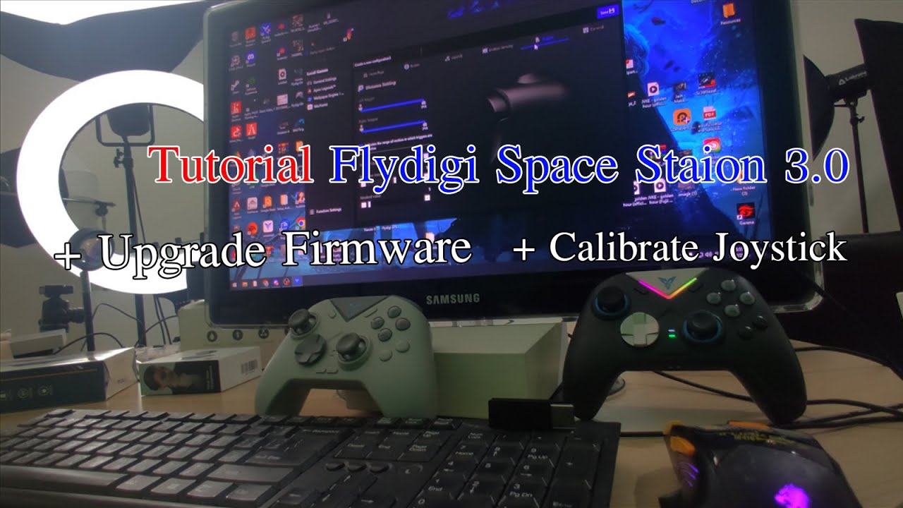 [Tutorial] วิธีใช้งานโปรแกรม Flydigi Space Station / +Upgrade Frimware / +Calibrate Joystick