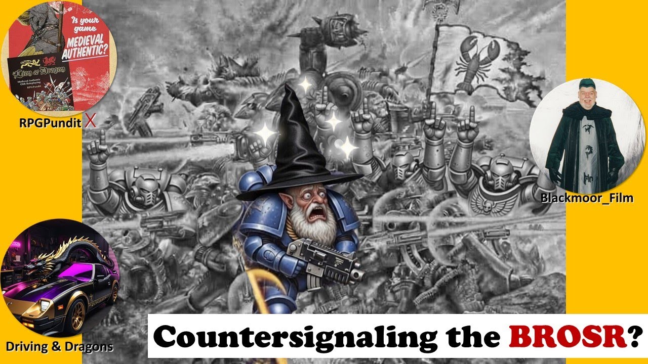 Griff, Driving & Dragons, RPGPundit?!  Has Dunder lost his mind???