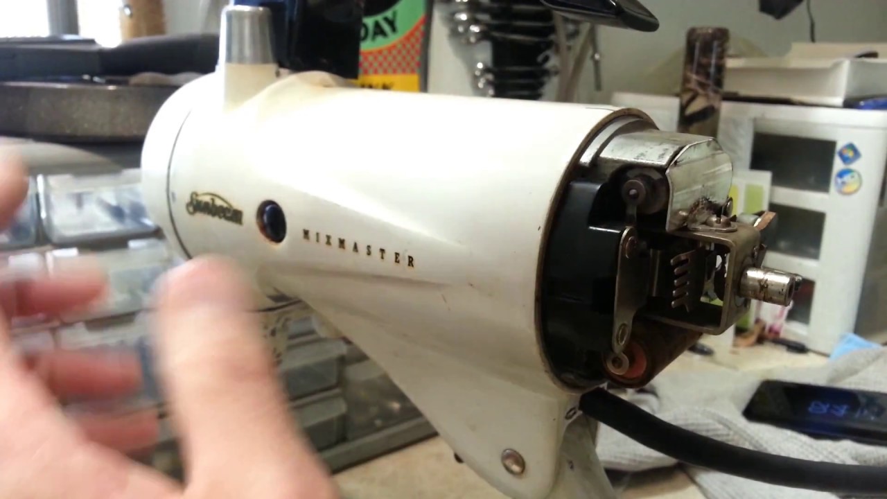 Sunbeam Mixmaster Model 12 service and repair