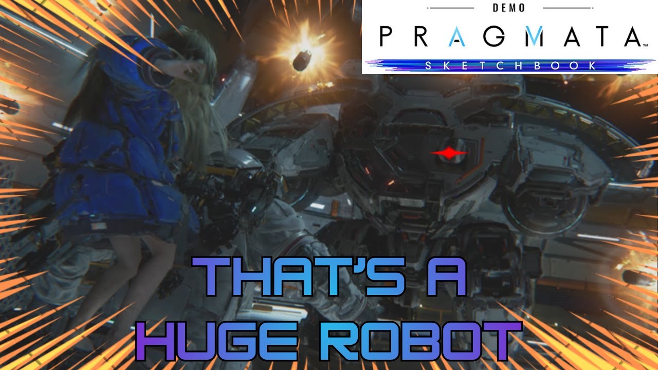 Pragmata Sketchbook looks great for 2026 | Pragmata Sketchbook demo playthrough