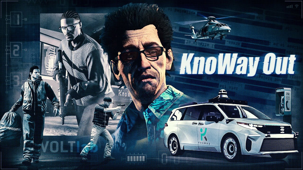 Grand Theft Auto Online KnoWay Out Mission (Michael’s Mission)