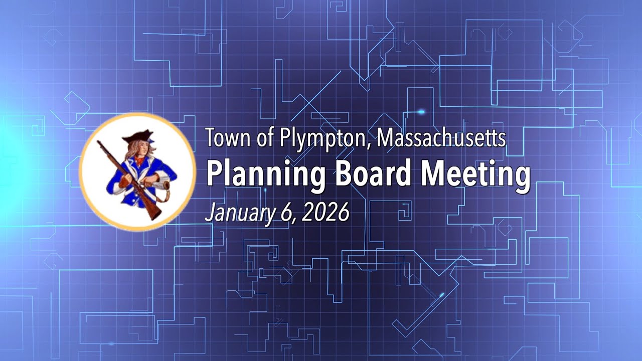Plympton Planning Board - January 6, 2026